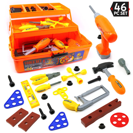  Black + Decker Junior Kids Tool Set - Mega Tool Set