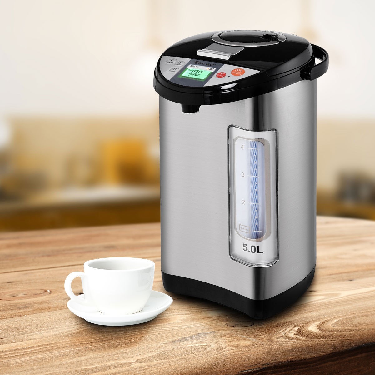 Electric Kettle Adjustable 11 Temperatures Water Boiler and Warmer Hot
