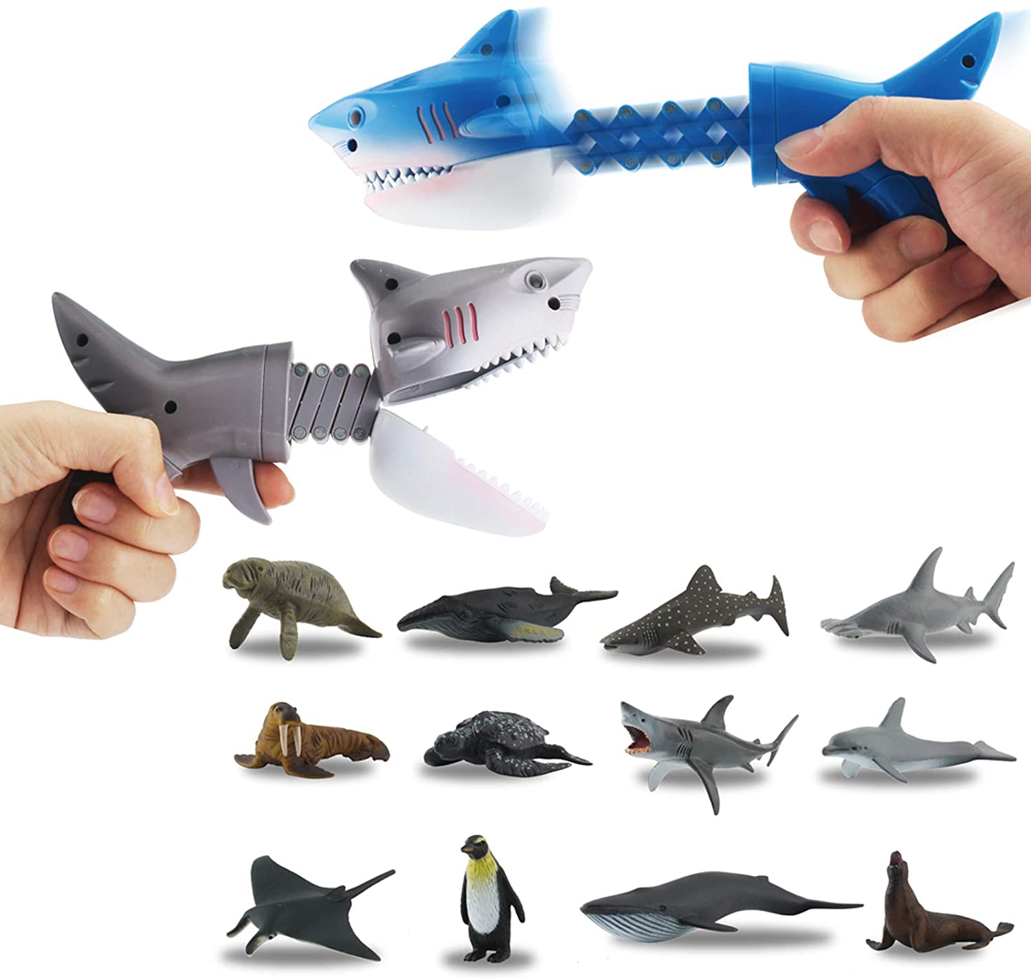 Playmaker Toys Rubber Dolphin Family Bathtub Toy Pals Also A Great Pet Dog  Chew Toy Set