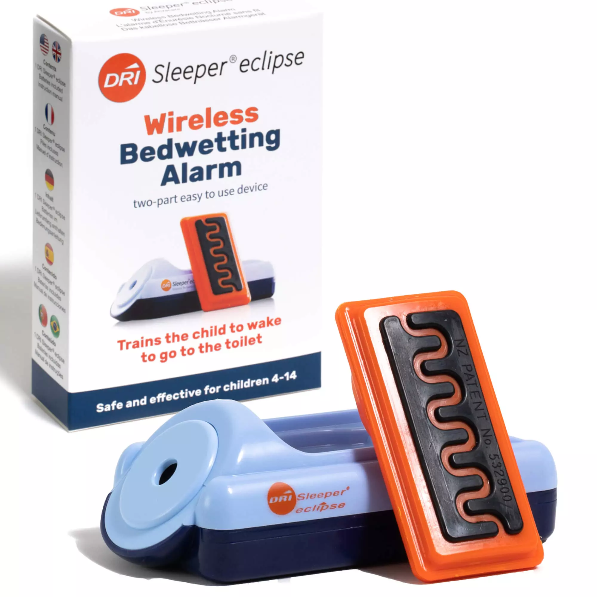 Wet-Stop3 Bedwetting Alarm - Green  Bedwetting & Potty Training Solutions