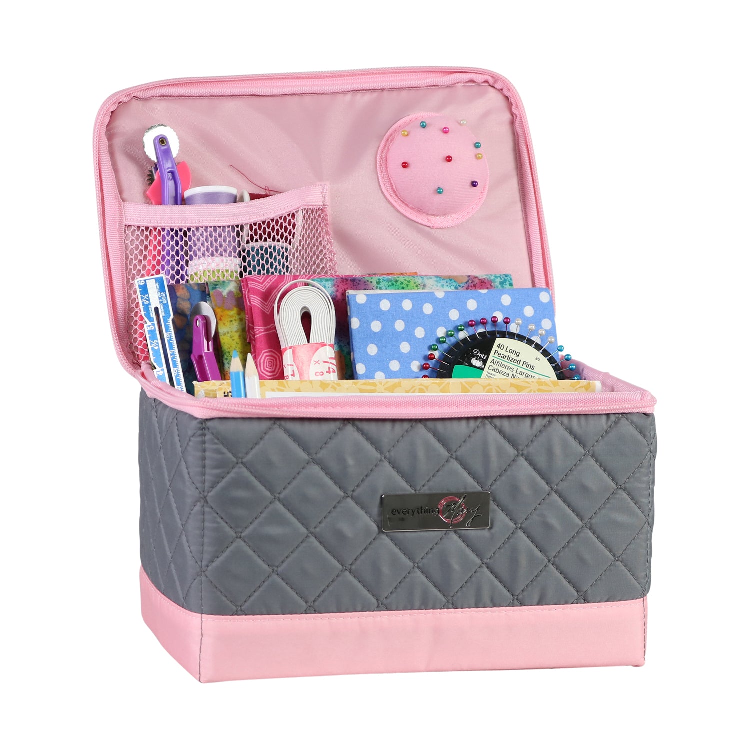 Portable Mini Sewing Kit - Pink - Notions