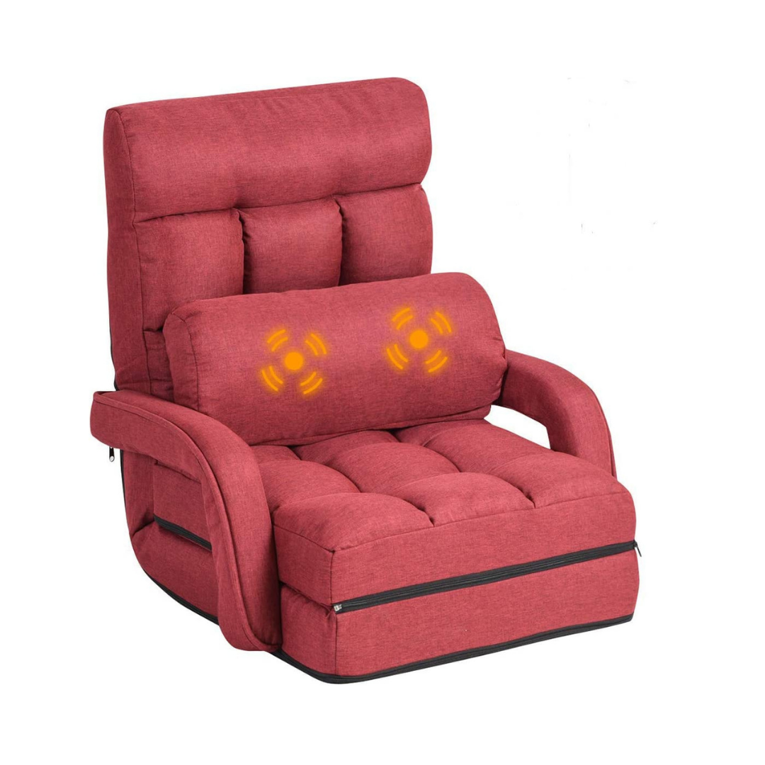 Birdrock Home Adjustable 14-position Memory Foam Floor Chair