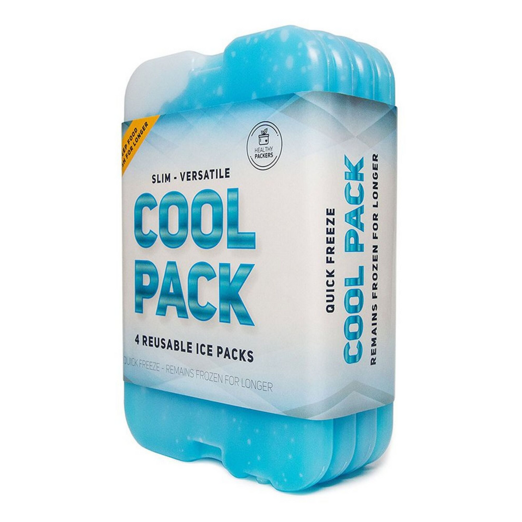 Healthy Packers Aqua Gel Ice Packs for Coolers, Set of 4, Freezer-Cold for  Longer, Reusable, Safe and Durable, Compact Design, Easy to Clean