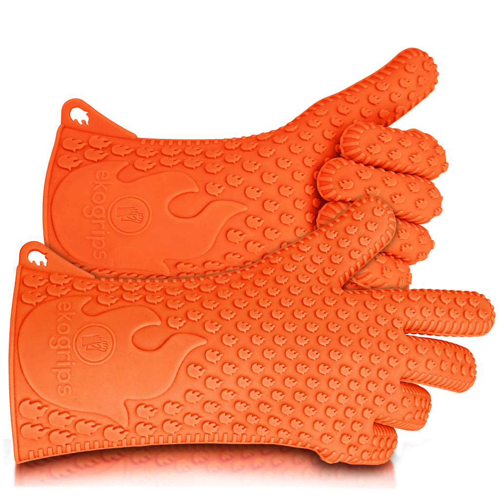 1 Pair Short Oven Mitts, Heat Resistant Kitchen Mini Oven Mitts, Non-Slip  Grip Surfaces and Hanging Loop Gloves, Baking Grilling Barbecue Microwave