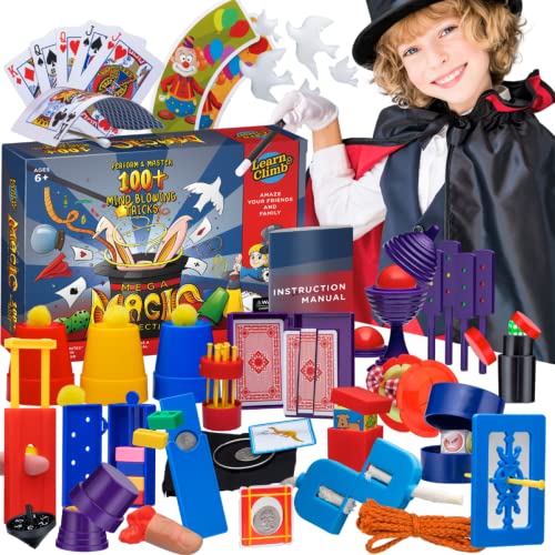 Srenta Amazing Magic Trick Set, Fun Magic Equipment, Wand, Easy Magic  Tricks for Beginners and Children, Magic Tricks Set for