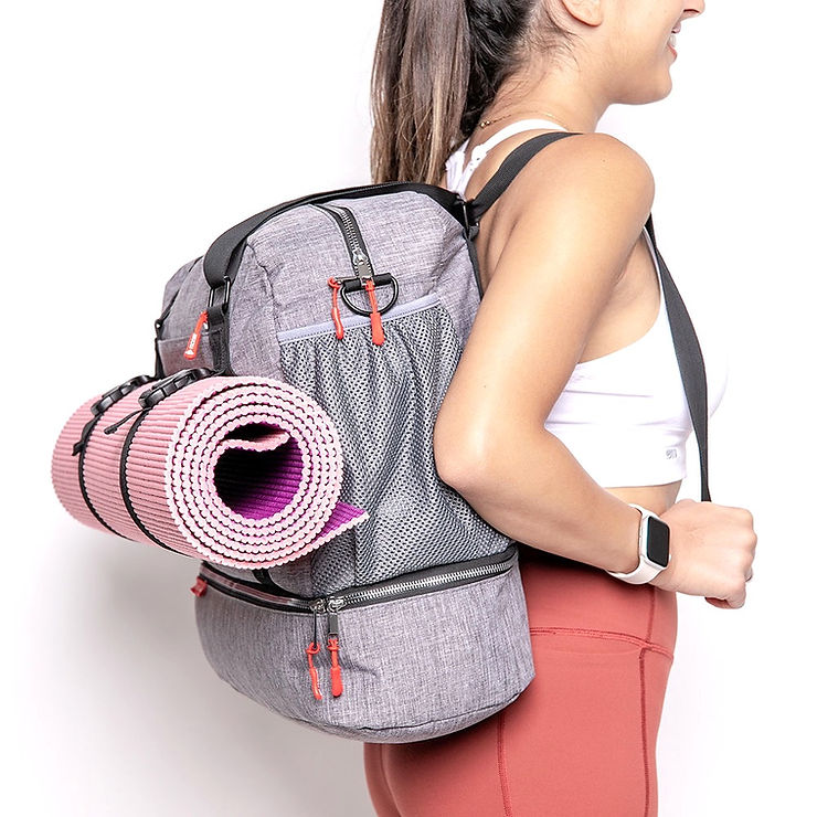 Cwokarb Yoga Mat Bag For Women Yoga Bag For Mat And Blocks Yoga Gym Ba —  CHIMIYA