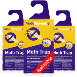 Faicuk Clothes Moth Traps with Pheromone Attractant for Closet and