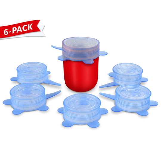Buy TENEZA Microwave Safe Silicone Stretch Lids reuseable Flexible