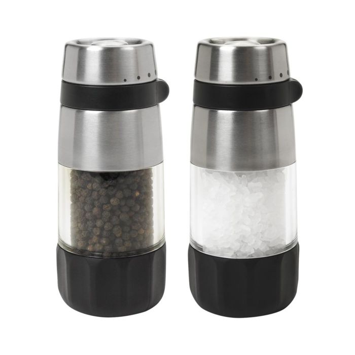Chic Stainless Steel Salt & Pepper Grinder Sets to Add Style to a Table –  SheKnows