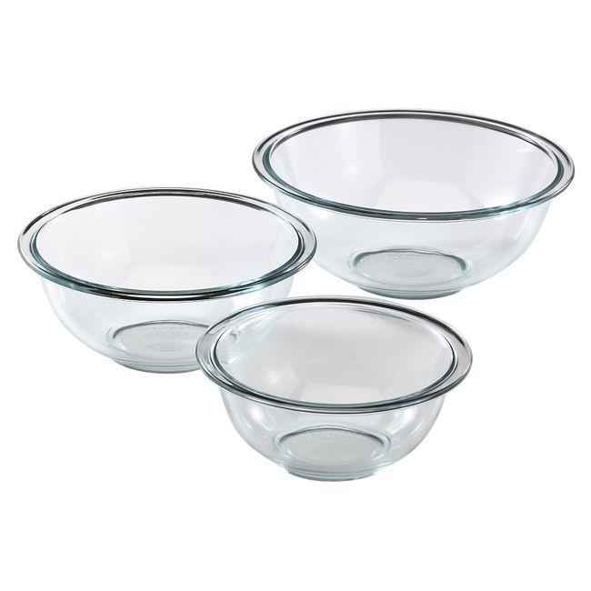 OXO Pyrex 3 - Piece Tempered Glass Measuring Cup Set, Includes 1-Cup, 2-Cup,  and 4-Cup & Reviews