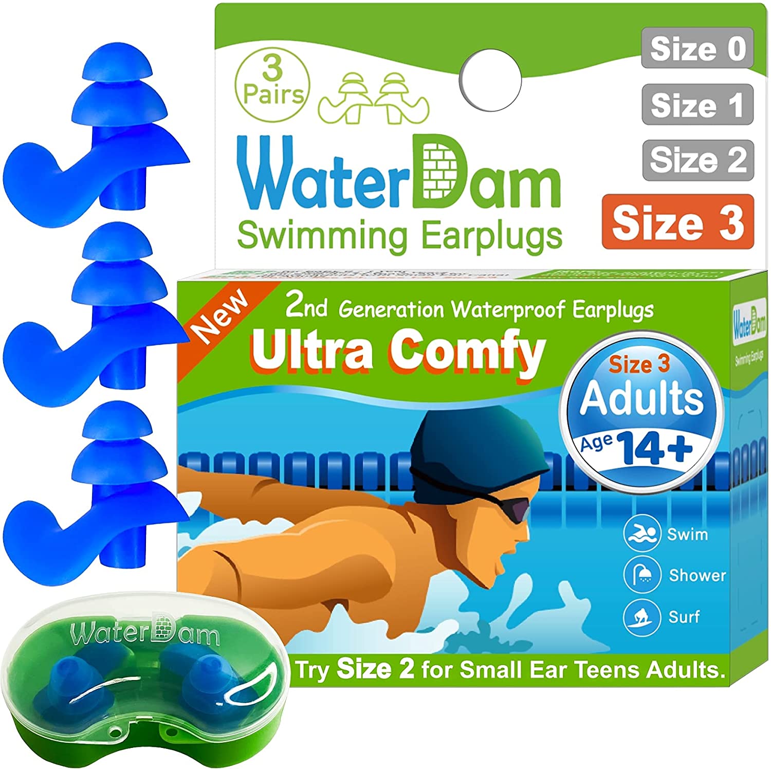 11 Best Earplugs For Swimming In 2023 And To Avoid Water In
