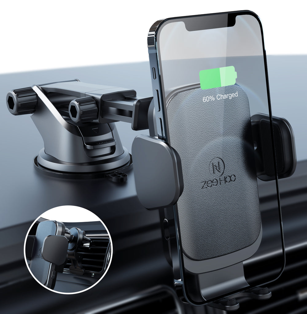 iOttie's Auto Sense cup holder Qi charging car phone mount hits