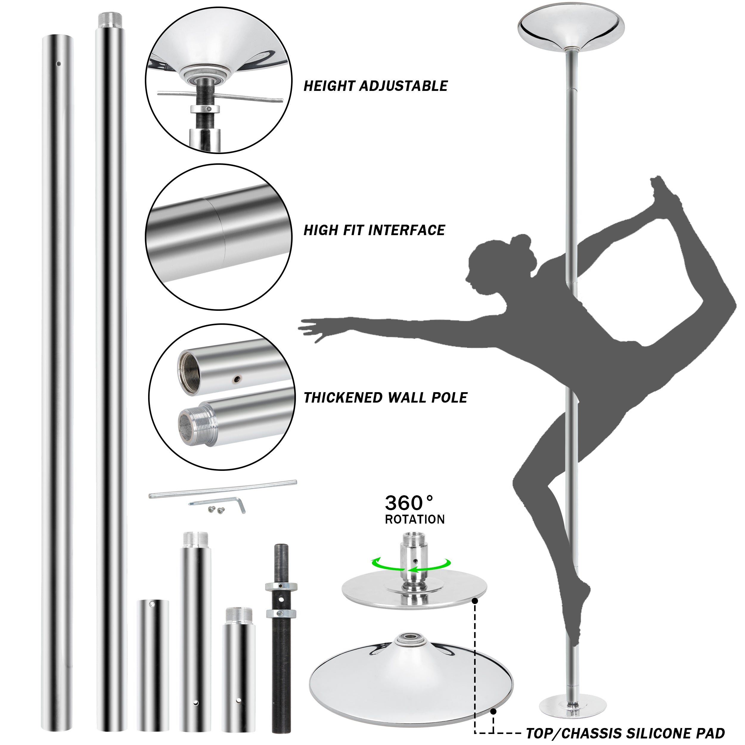Best Dance Pole Cleaner To Improv Dance Pole Grip