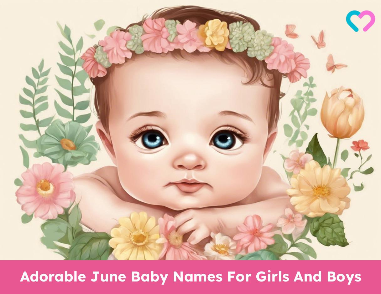 21 Adorable June Baby Names For Girls And Boys MomJunction