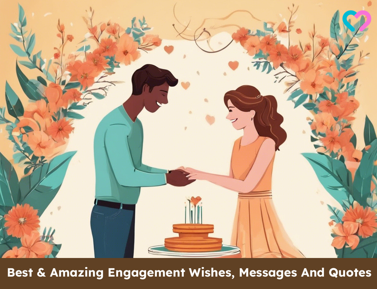 best amazing engagement wishes messages and quotes illustration