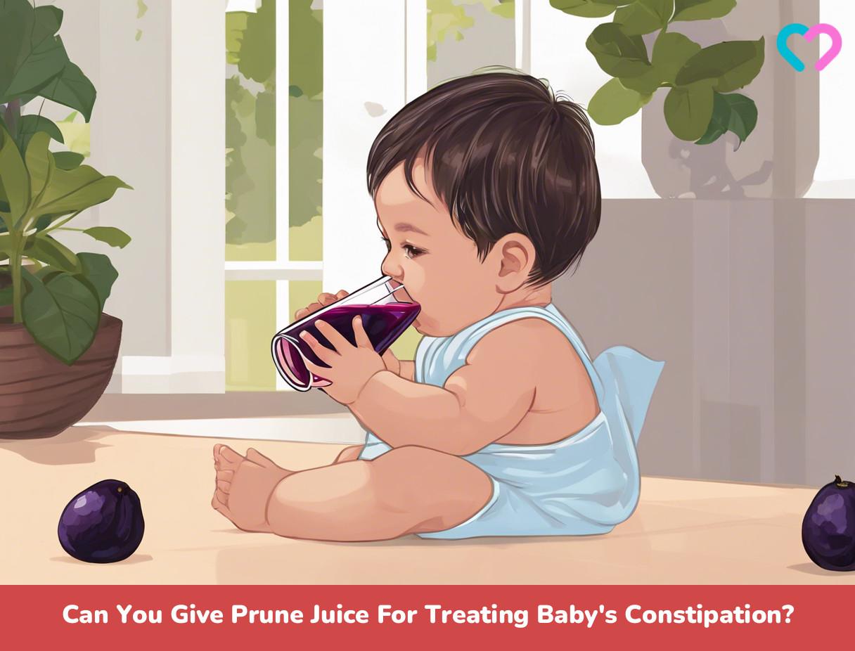 Can You Give Prune Juice For Treating Baby's Constipation? MomJunction