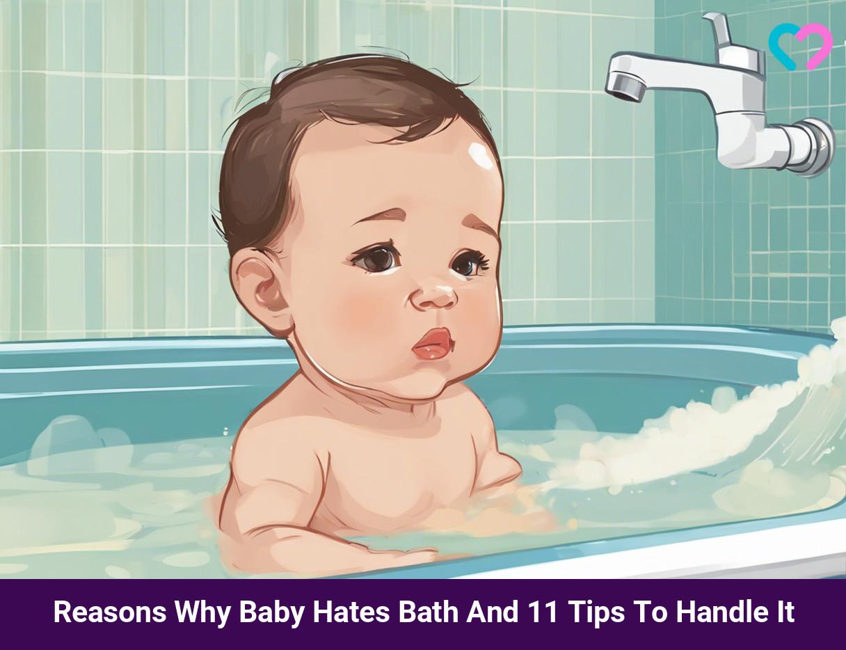 My newborn hates baths sales